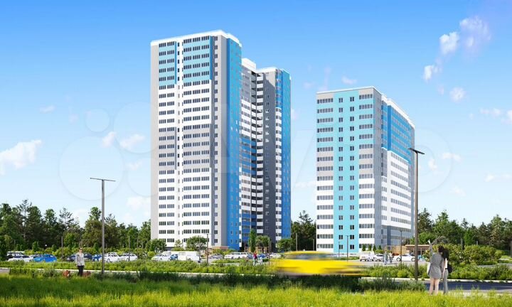 Квартира-студия, 30,9 м², 1/25 эт.