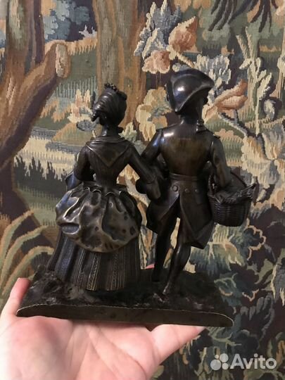 Бронзовая статуэтка Франция