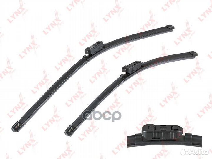 Щетка стеклоочистителя бескаркасная, комплект 5