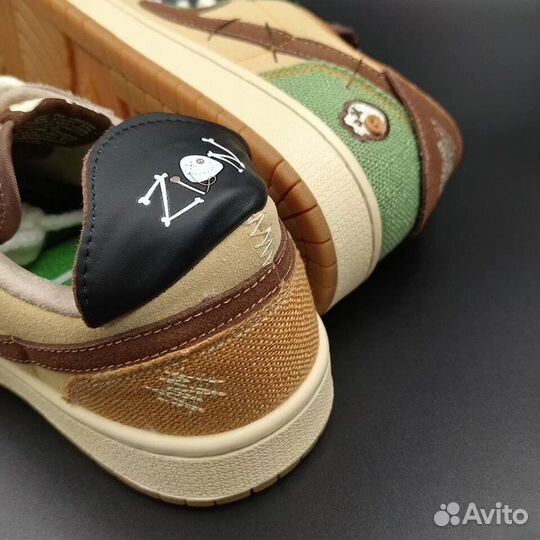 Nike Air Jordan 1 Low x Zion Williamson Voodoo Brown