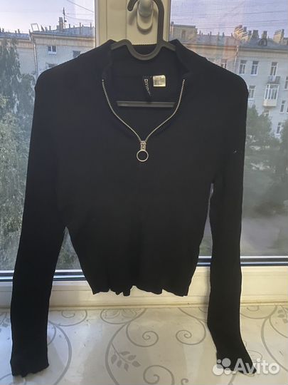 Лонгслив водолазка H&M