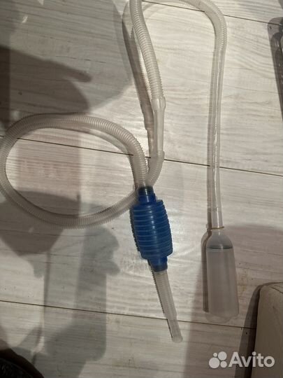 Сифон для очистки аквариума, 1 раз в использовании