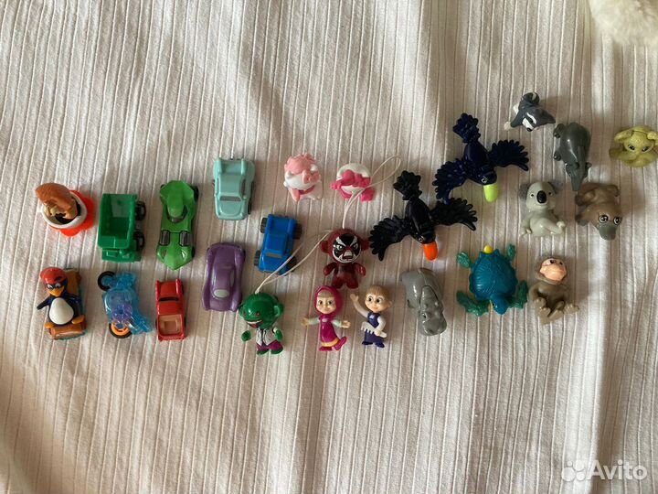 Игрушки киндер сюрприз с 2018 по 2020 год