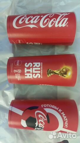 Стакан кока кола чемпионата мира 2018