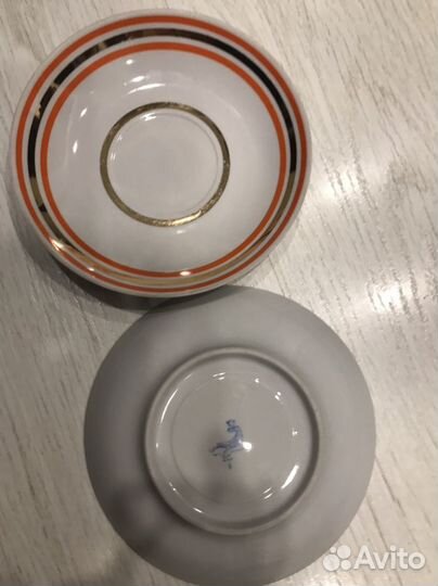 2 пиалы, 2 блюдечка