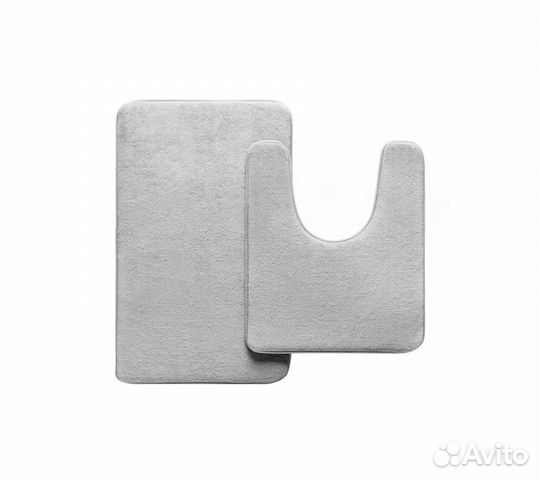 Набор ковриков для ванной и туалета с эффектом пам