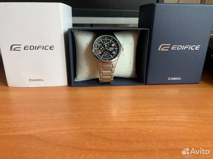 Часы casio edifice wr 100m