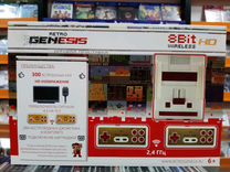 Dendy Retro Genesis 8 bit HD Wireless + 300 игр