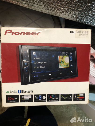 Магнитола pioneer DMH-G221 BT