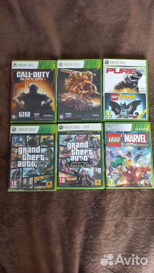 Диски для xbox 360