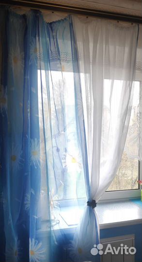 Занавески 2 шт. 240 шир 170 длина (каждая). Новые
