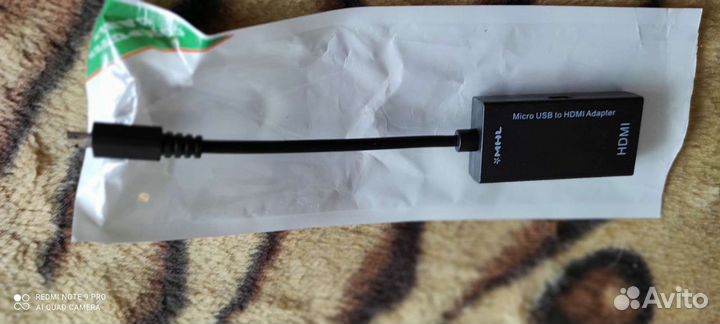 Переходник hdmi micro USB