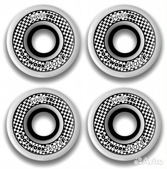 Комплект колес Footwork check 65 мм 78A Cruiser