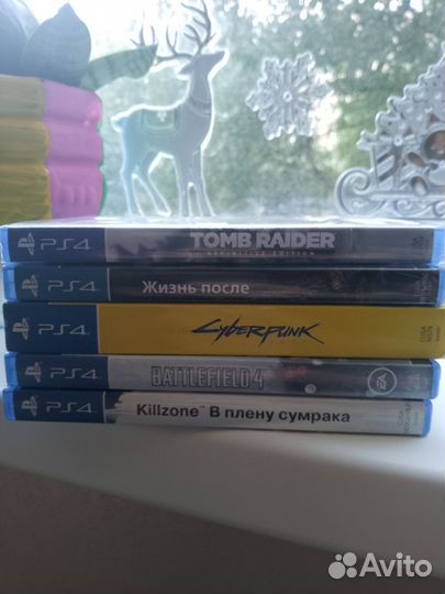Диски игры для ps4 бу