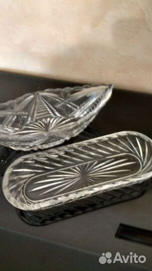 Хрустальная конфетница