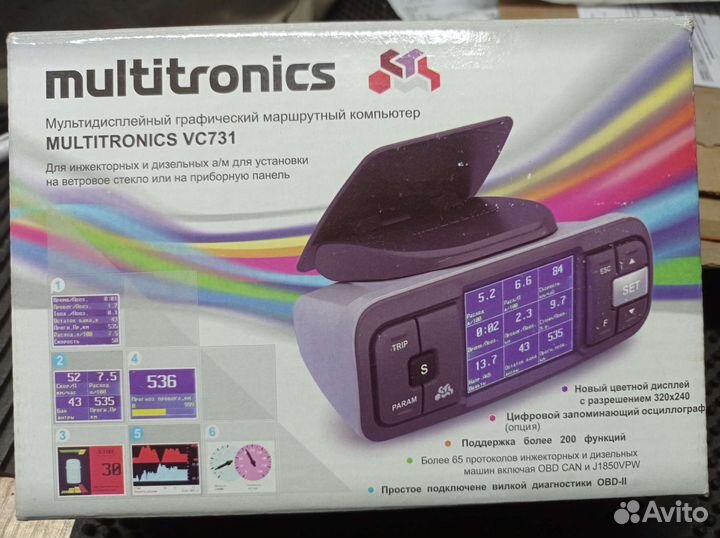 Бортовой компьютер Multitronics VC731