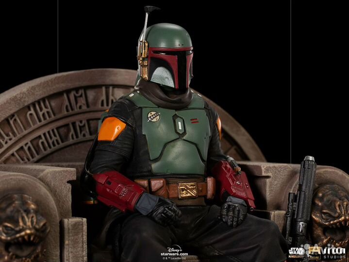 Boba Fett on Throne Deluxe