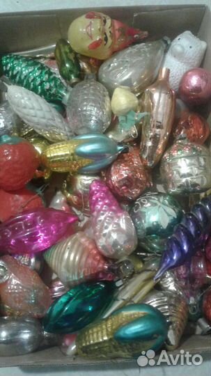 Елочные игрушки СССР