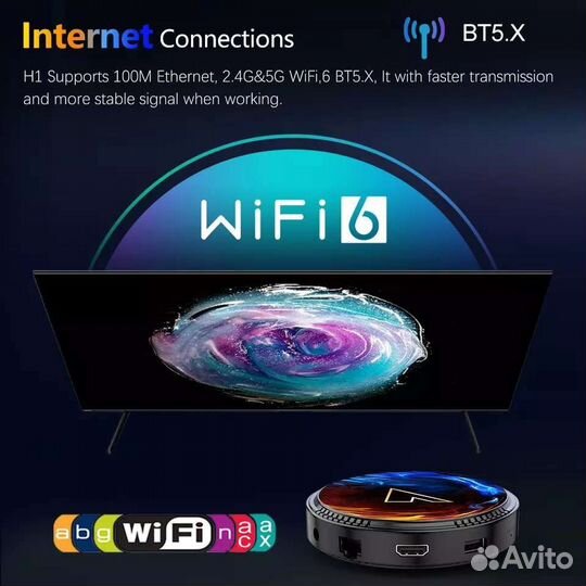 Smart Tv box Vontar H1 Android 12