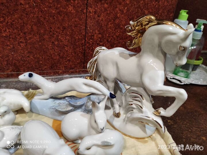 Фарфоровые статуэтки времен СССР