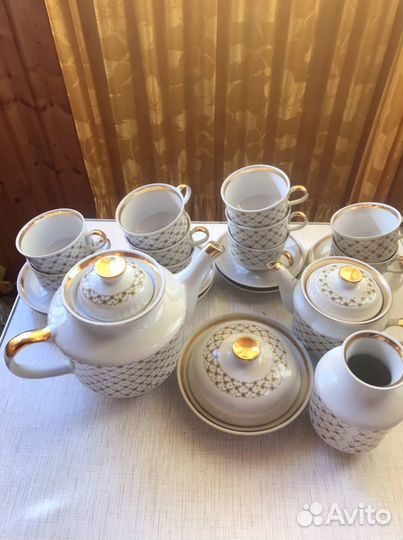 Чайный сервиз «сетка» СССР