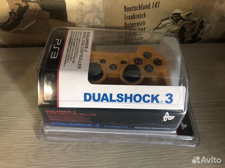 Новый Dualshock 3 Золотой