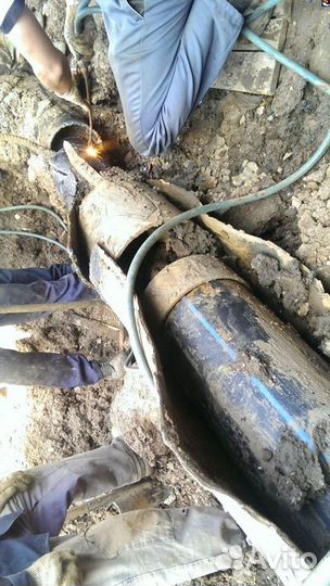 Замена труб методом разрушения (по старой трубе)