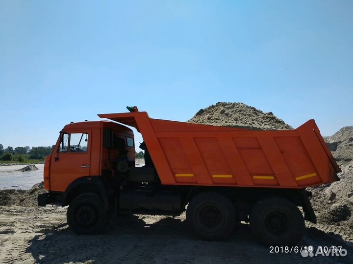 Услуги самосвалов Камаз