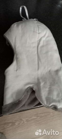 Шапка шлем на 2, 3 года