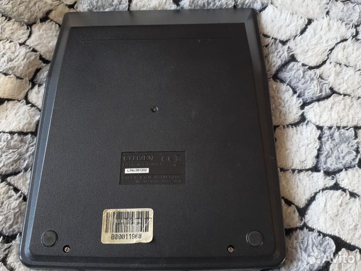 Калькулятор citizen sdc-888t