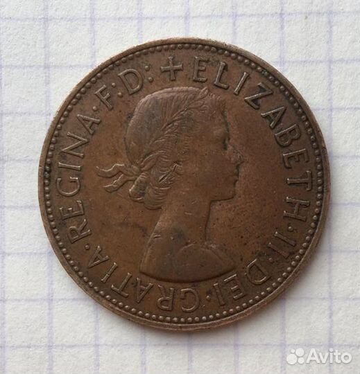 1 фунт и 1 пенни Великобритании