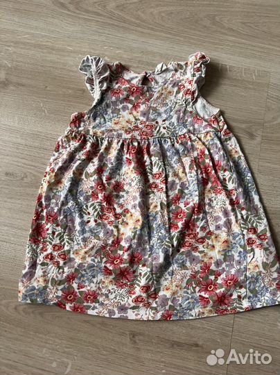 Пакет летних вещей на девочку hm 80