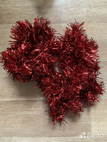 Мишура новогодняя