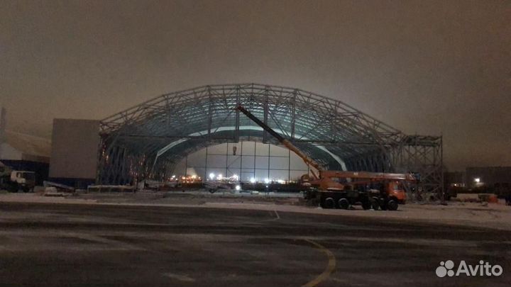 Строительство складов ангаров под ключ