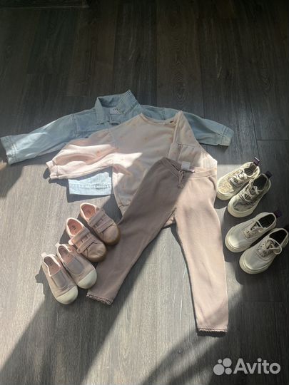 Капсула для девочки 3-6 лет 98 104 110 Zara H&M