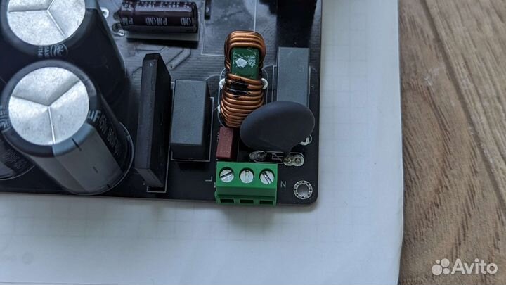 Блок питания усилителя унч - LLC 1000W double 60V