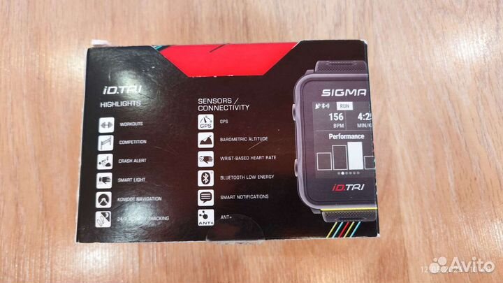 Часы для триатлона Sigma ID.TRI