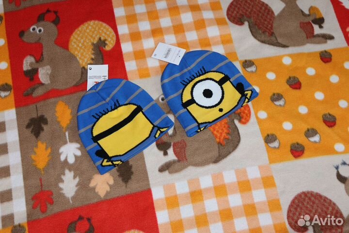 Рюкзак шапка миньон 3D Германия фирма C&A Миньон