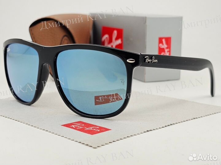 Очки Ray Ban 4147 Boyfriend Blue Mirror Стекло