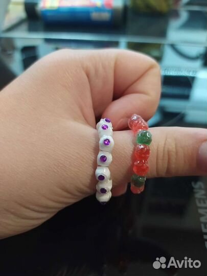 Брелок для ключей,ожерелье,серьги,всё ручнойработы