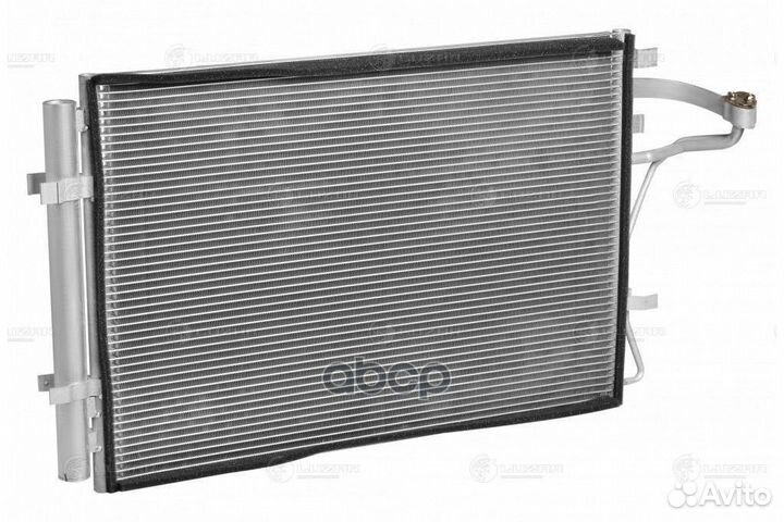 Радиатор кондиц. с ресивером 585*401*16 lrac