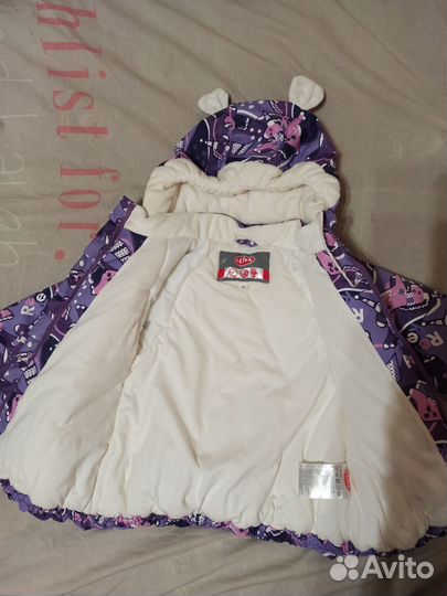 Зимний костюм для девочки