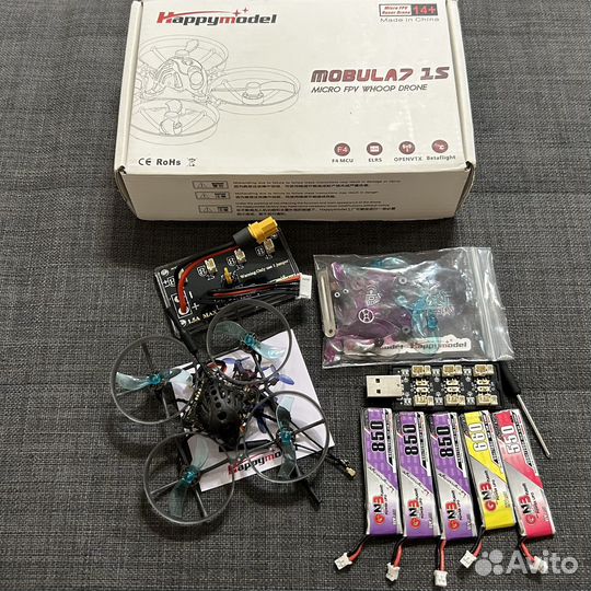 Квадрокоптер Mobula 7 1S elrs 2,4G