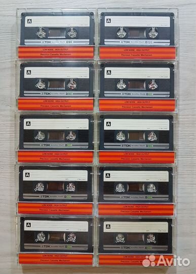Аудиокассеты TDK D 90