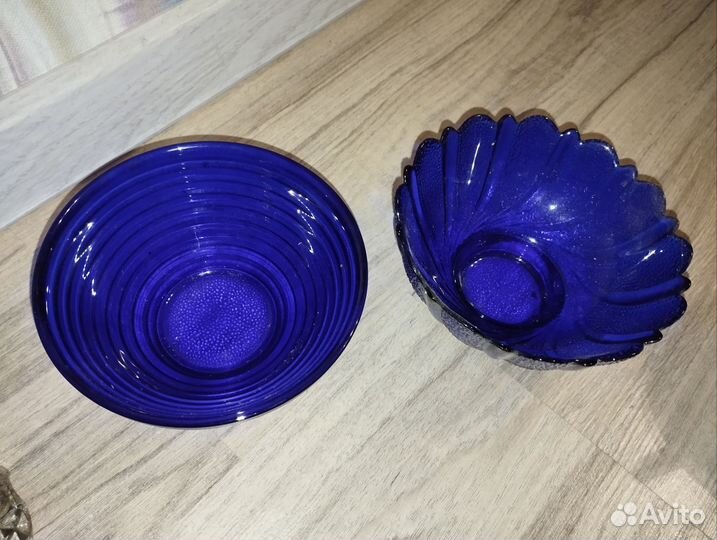 Салатники цветное стекло