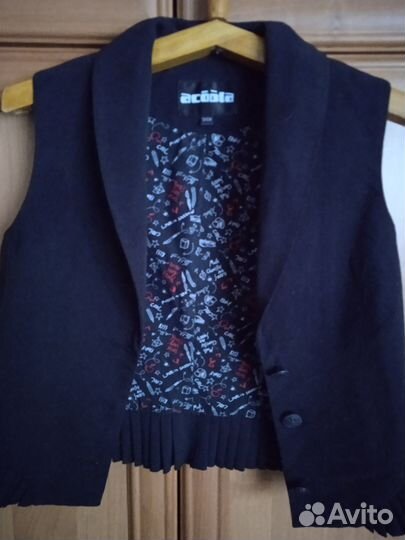 Жилетка для девочки школьная 128