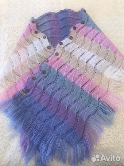Палантин+шапка+варежки на заказ