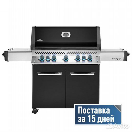 Газовый гриль Napoleon Prestige 665 rsib Черный