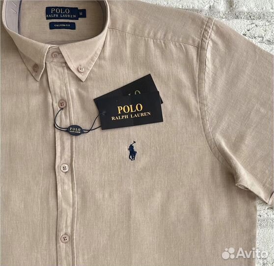 Рубашка льняная Ralph Lauren