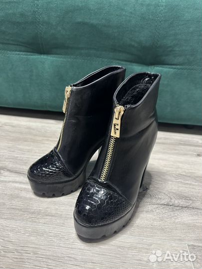 Ботильоны зимние